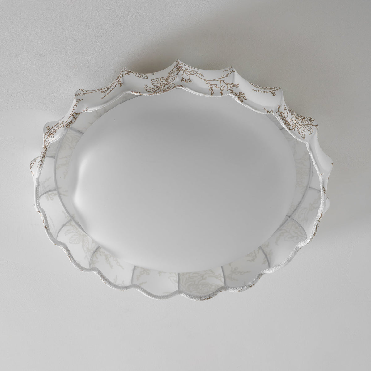 Fogan Lunaria Veil Flush Mount Ceiling Light
