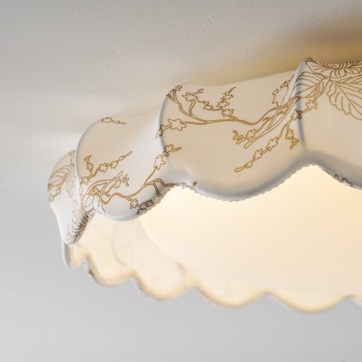 Fogan Lunaria Veil Flush Mount Ceiling Light