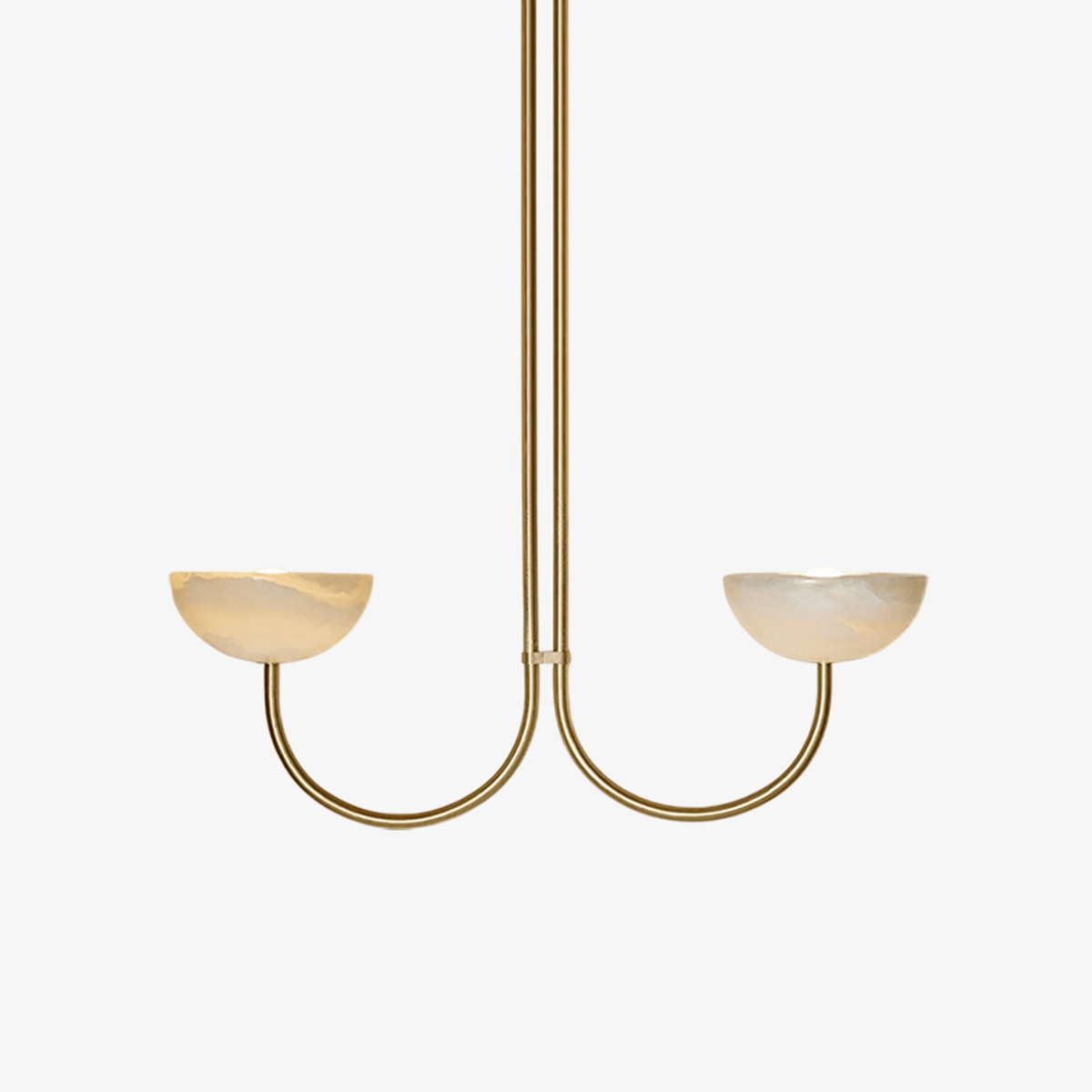 Hartvik Duo Pendant Lamp Alabaster