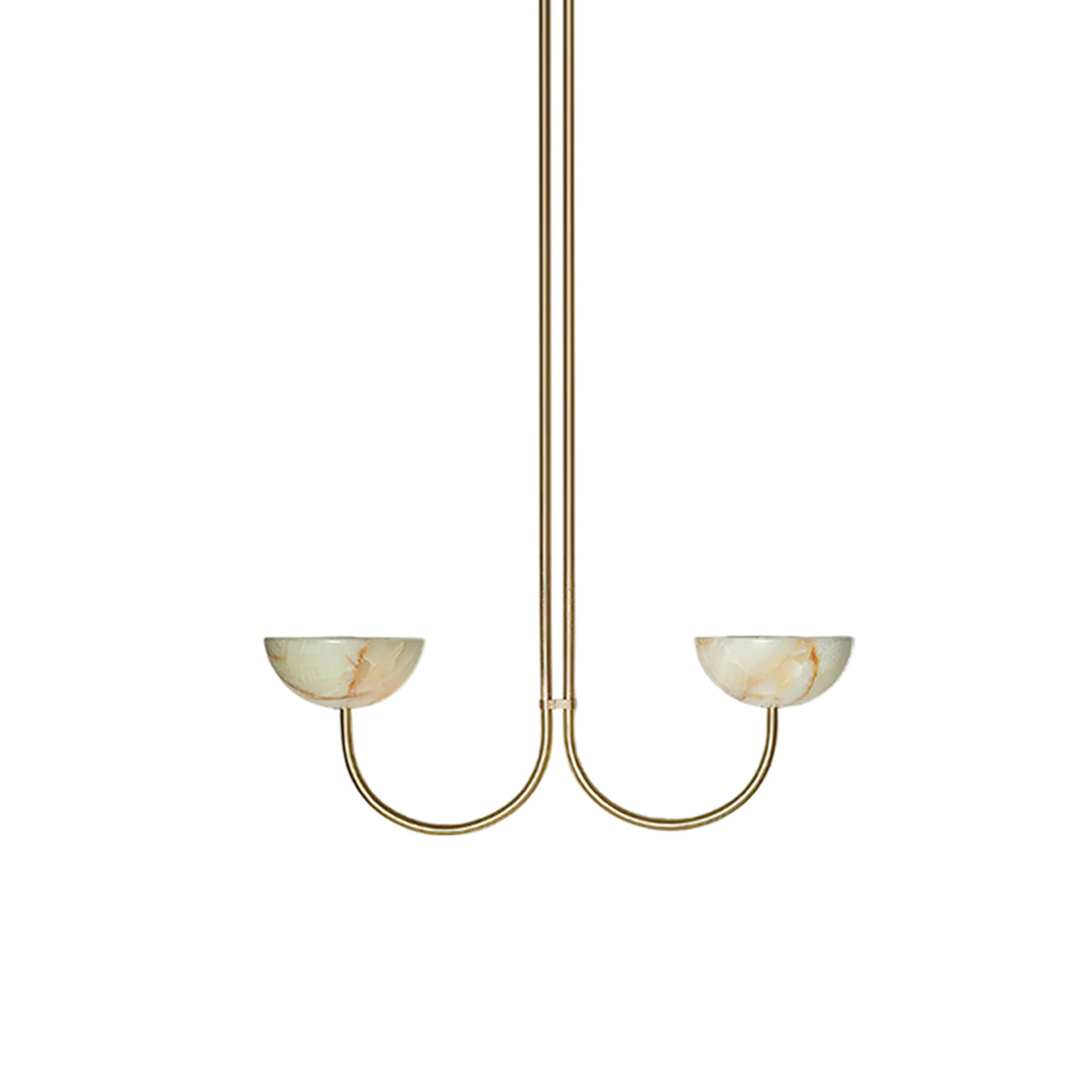 Hartvik Duo Pendant Lamp Alabaster