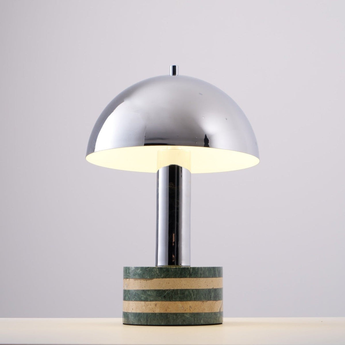 Strata Minimalist Marble Table Lamp
