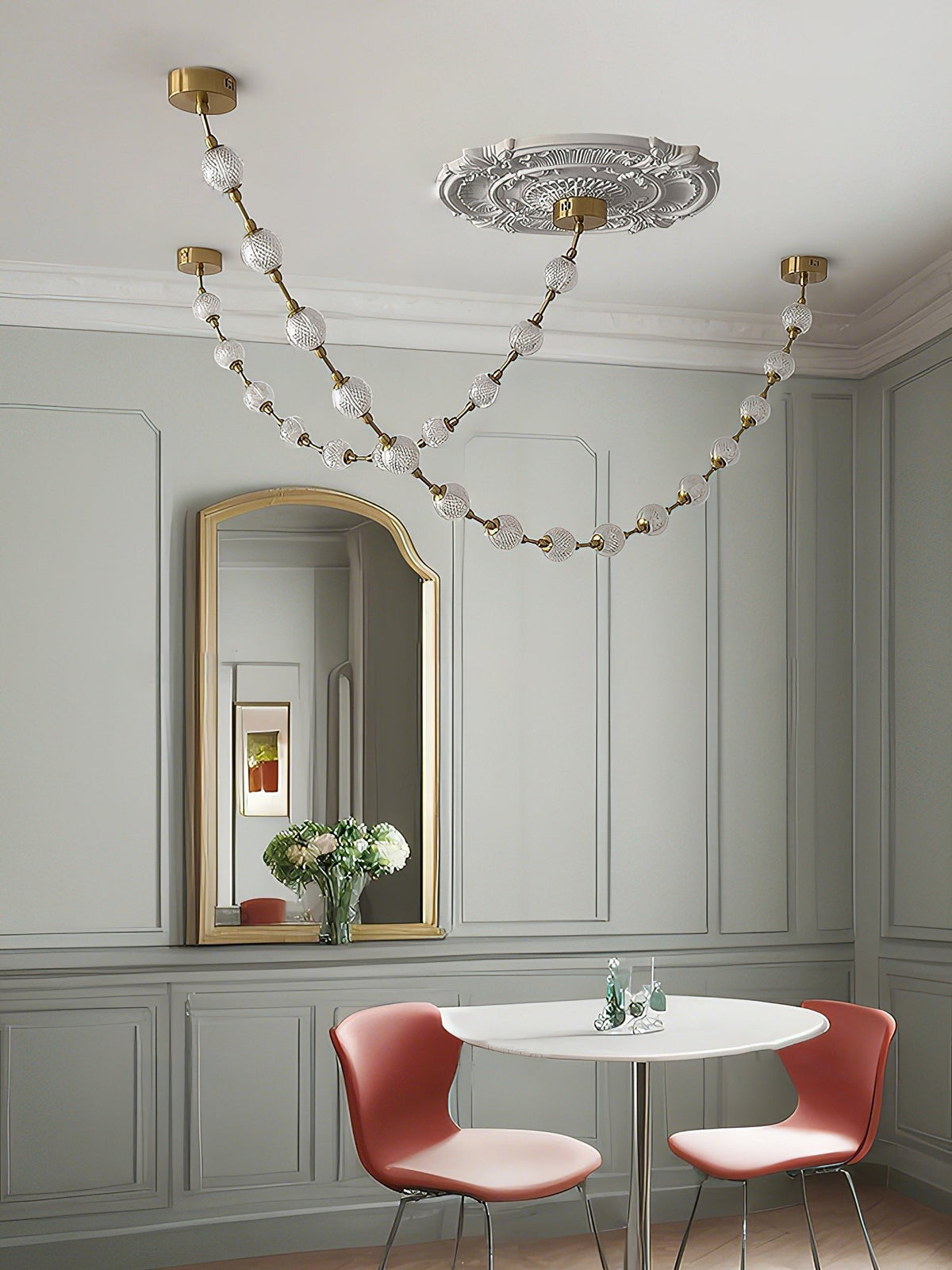 Esiena Strand Necklace Chandelier