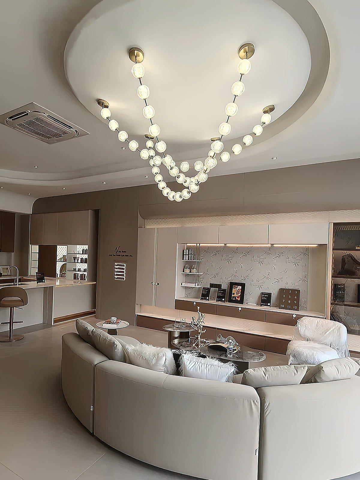 Esiena Strand Necklace Chandelier