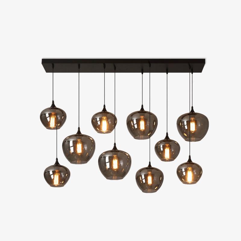 Talis Glass Industrial Chic Pendant Light