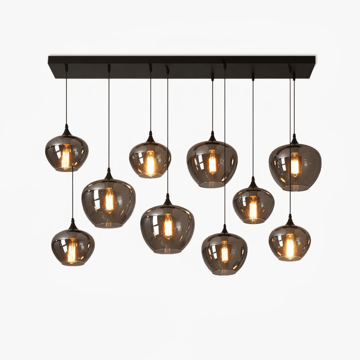 Talis Glass Industrial Chic Pendant Light