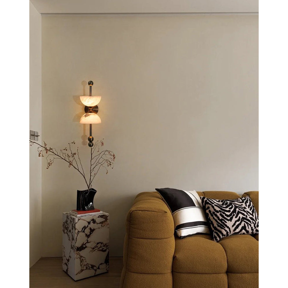 Nazo Alabaster Indoor Wall Light