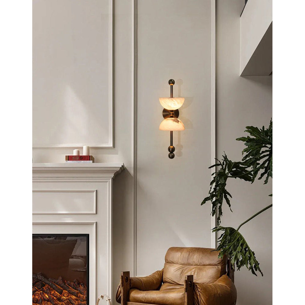 Nazo Alabaster Indoor Wall Light