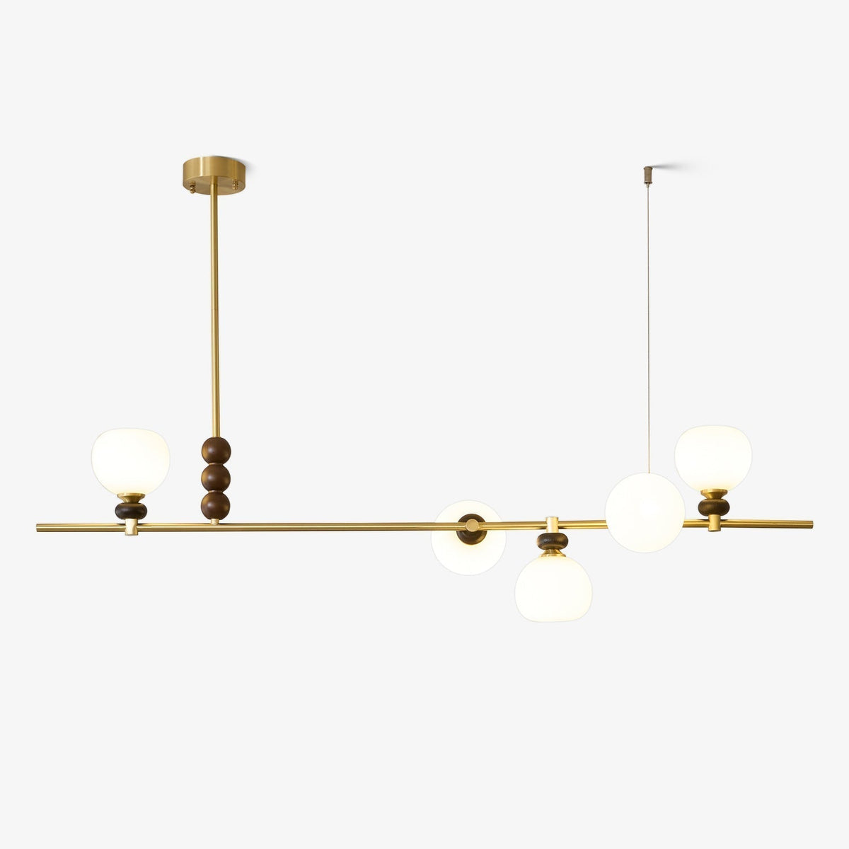 Sylivia Wood Vintage Pendant Light