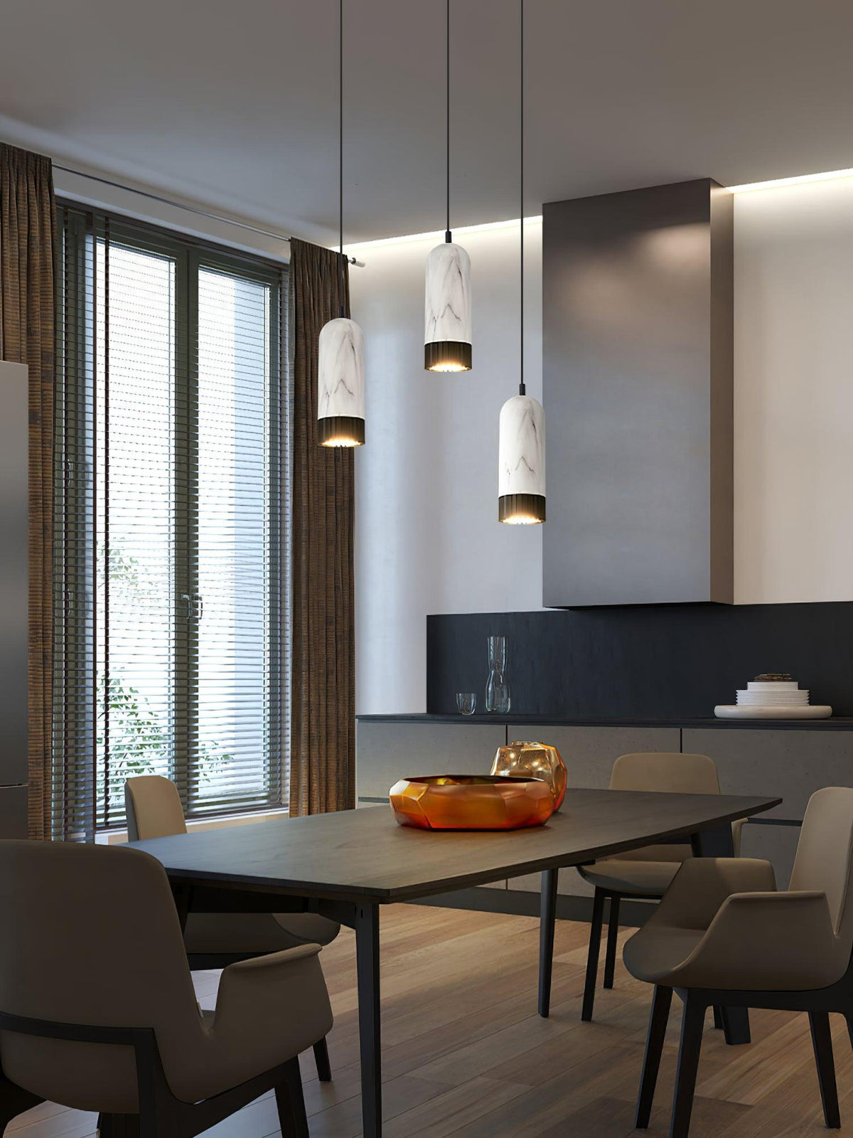 Petisena Modern Marble Pendnat Light
