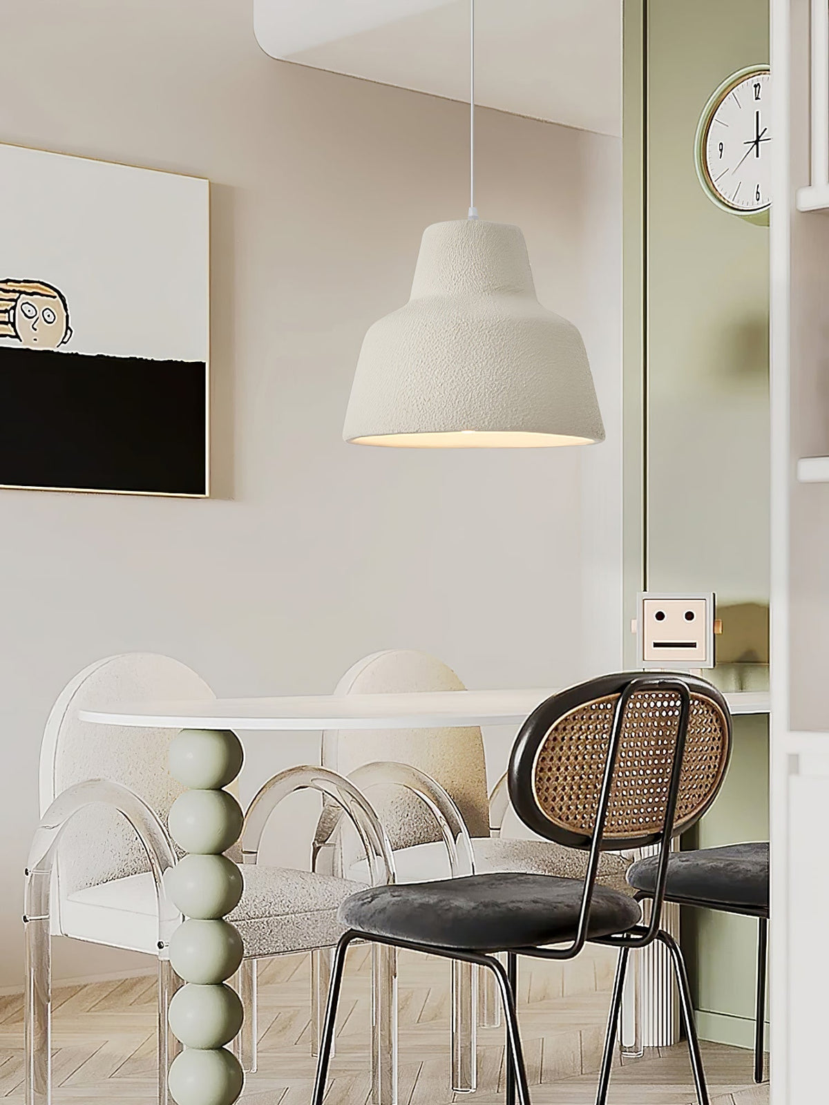 Zavela Premium Nordic Art Plastic Pendant Light