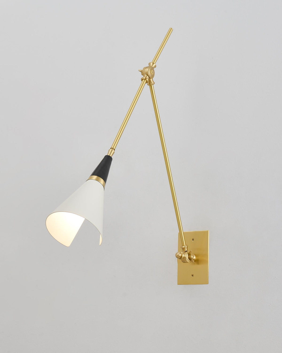 Isro Vintage Industrial Glass Wall Lamp
