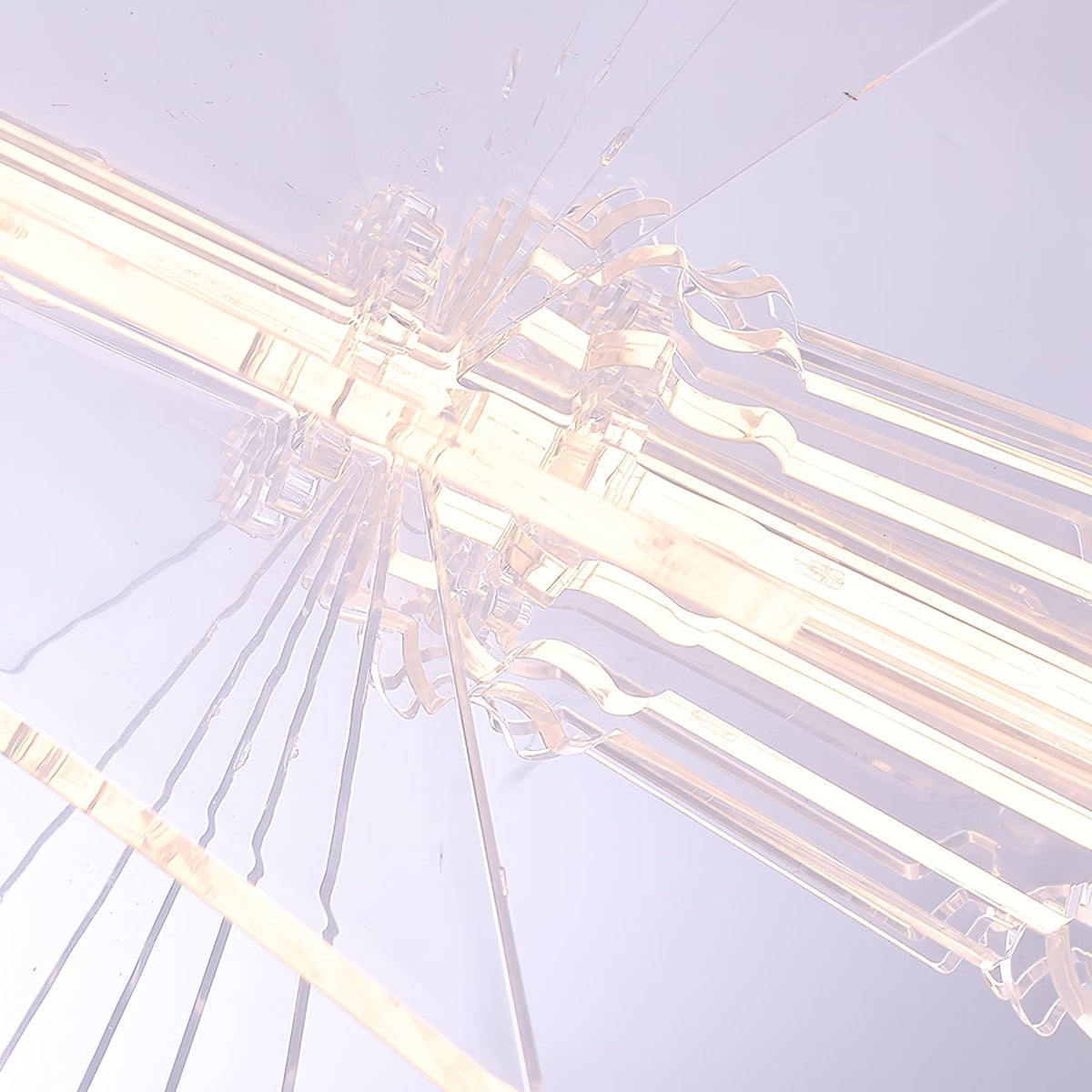 Elmariel Sculptural Acrylic Table Lamp