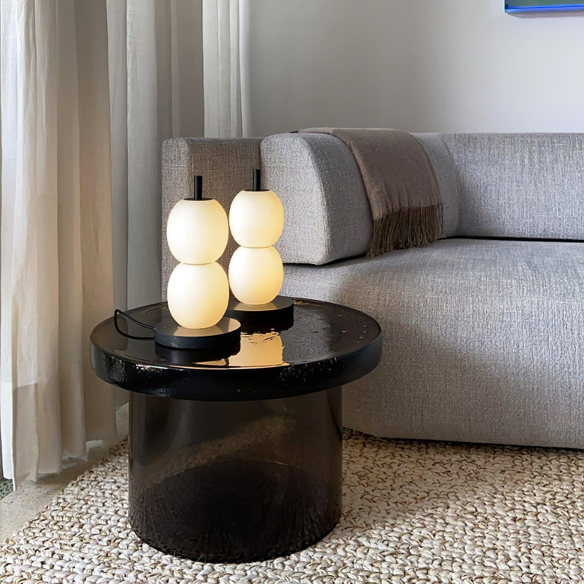 Olive Modern Marble Table Lamp