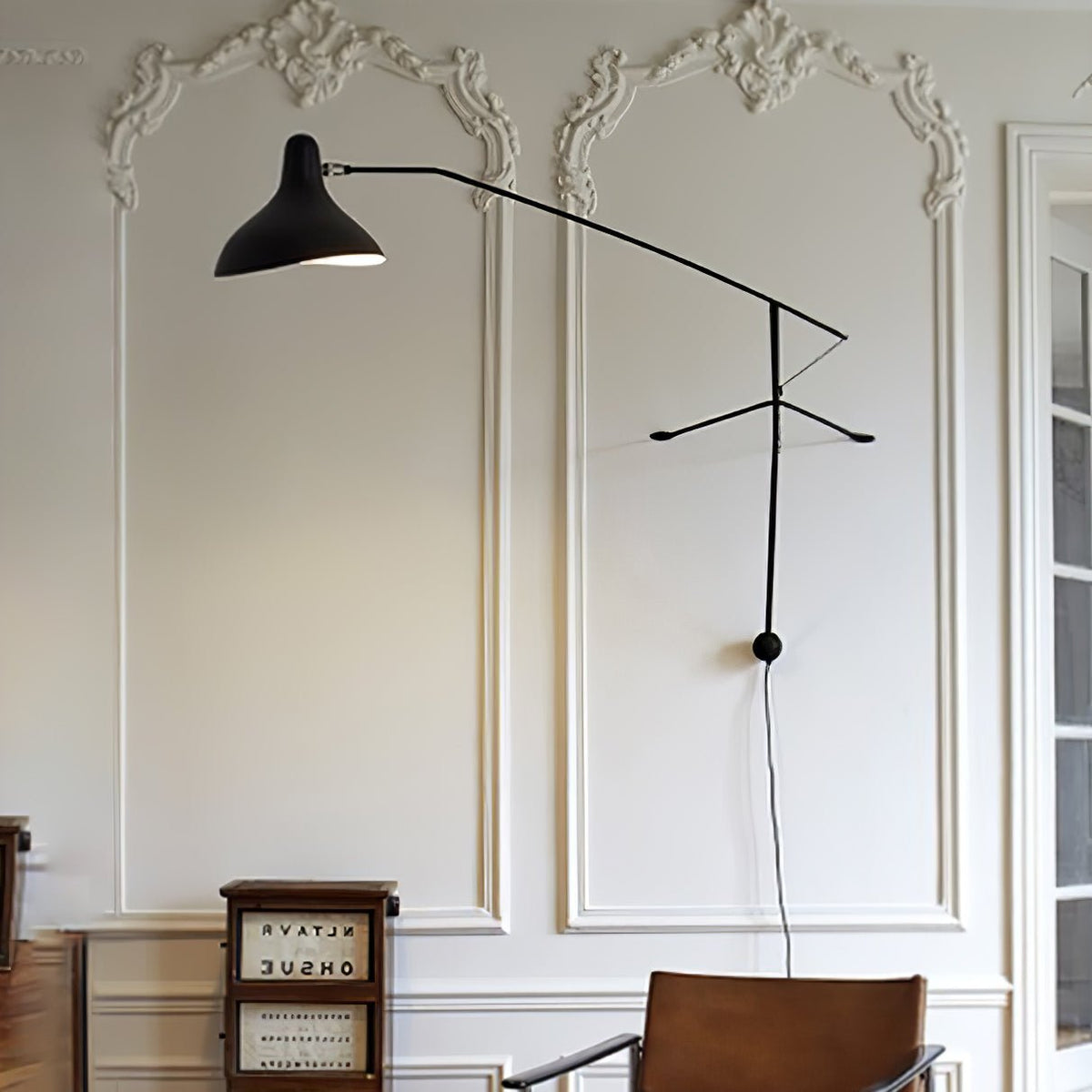 Ivsolarae Modern Minimalist Arm Wall Lamp
