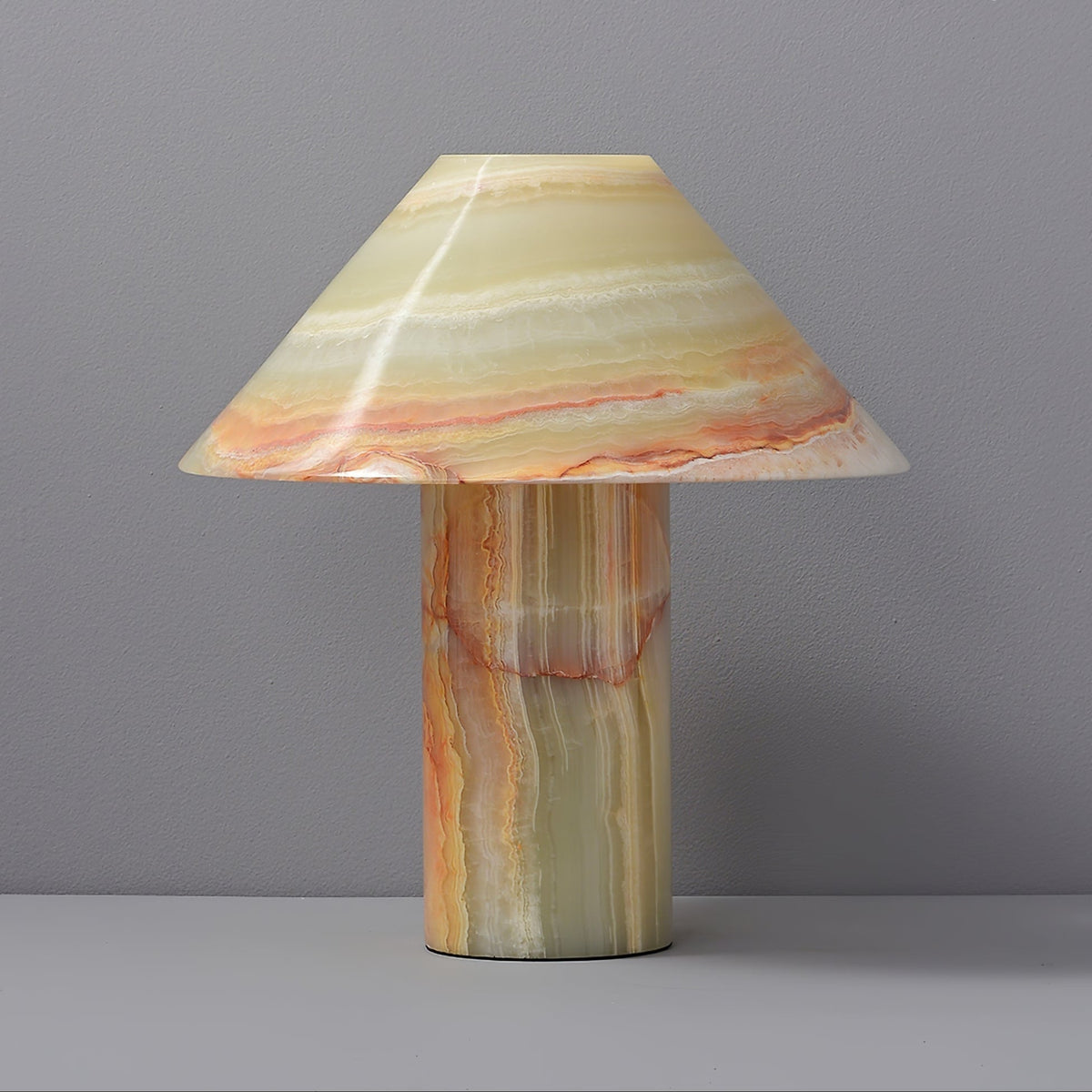 Velalelia Vintage Jade Table Lamp