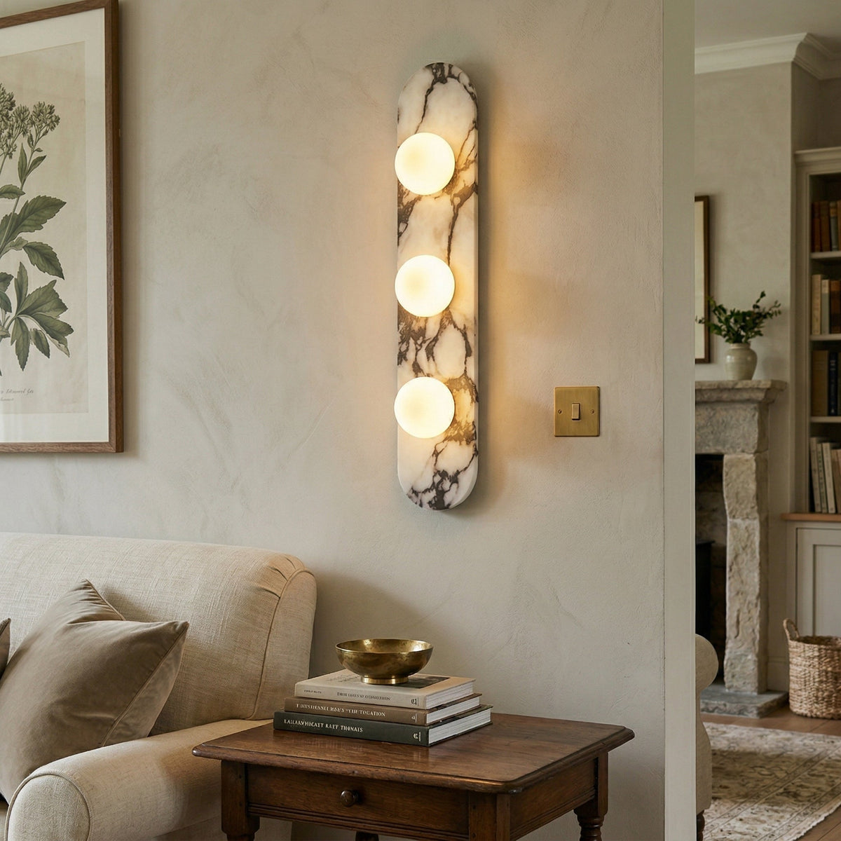 Enima Marble Indoor Wall Light