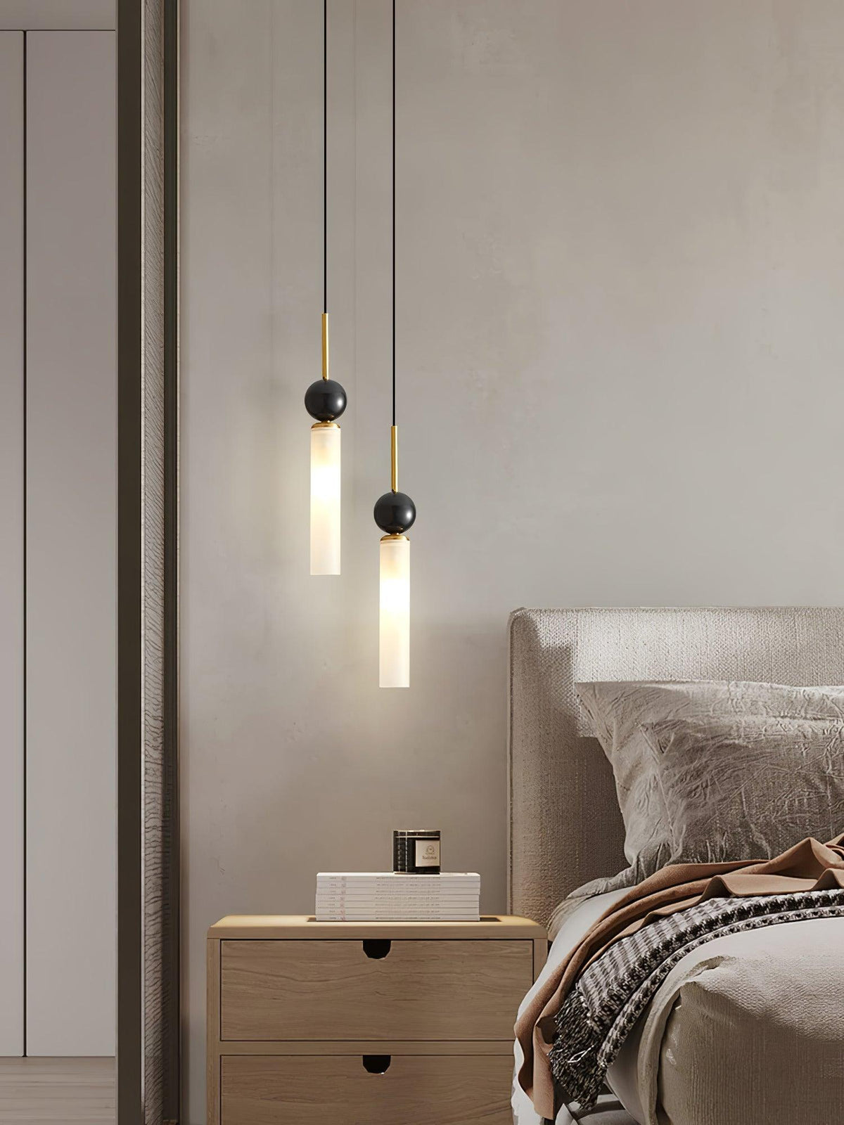 Petueria Minimalist Marble Pendant Light