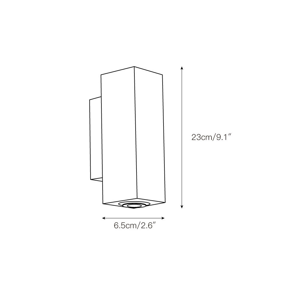 Norenina Travertine Wall Lamp
