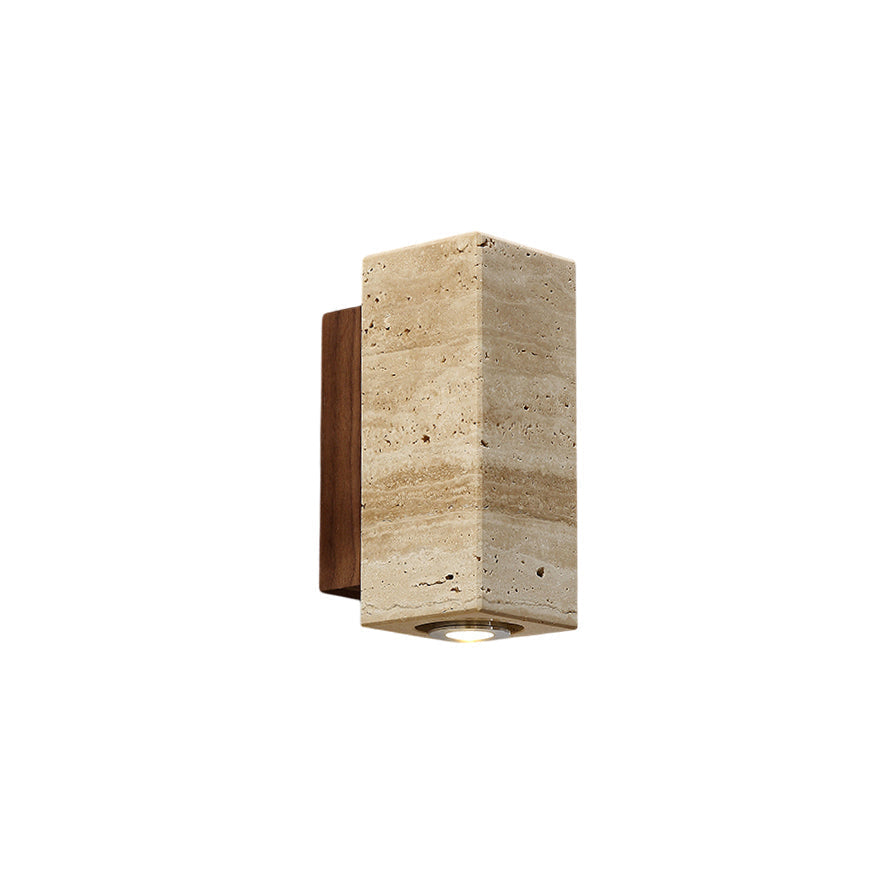 Norenina Travertine Wall Lamp