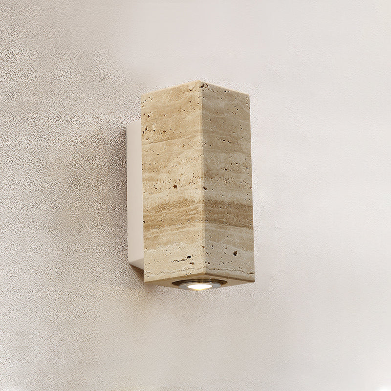 Norenina Travertine Wall Lamp