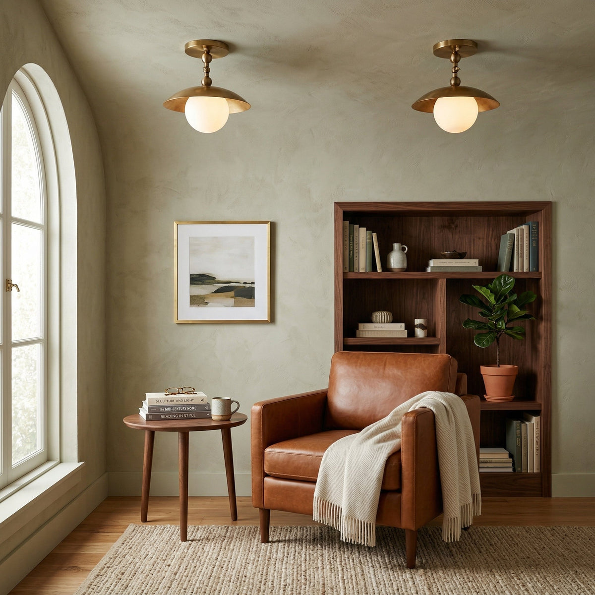 Wimei Petite Surface Flush Mount Ceiling Light
