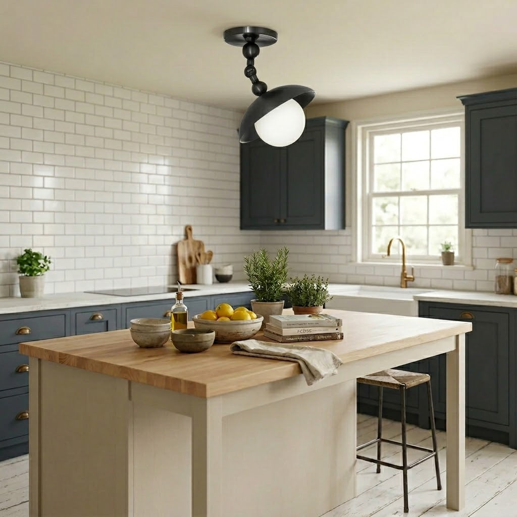 Wimei Petite Surface Flush Mount Ceiling Light