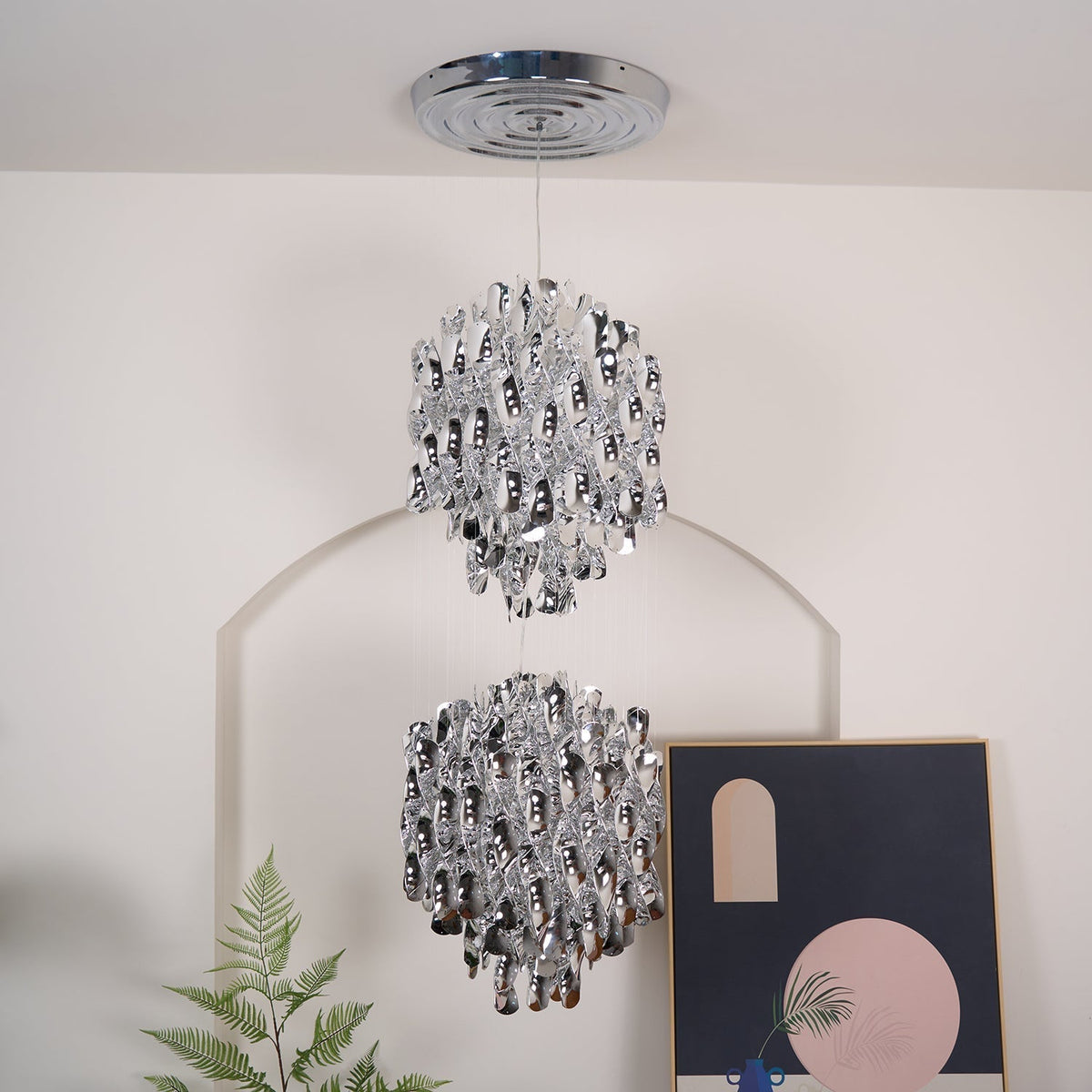Isoran Luxe Acrylic Chandelier