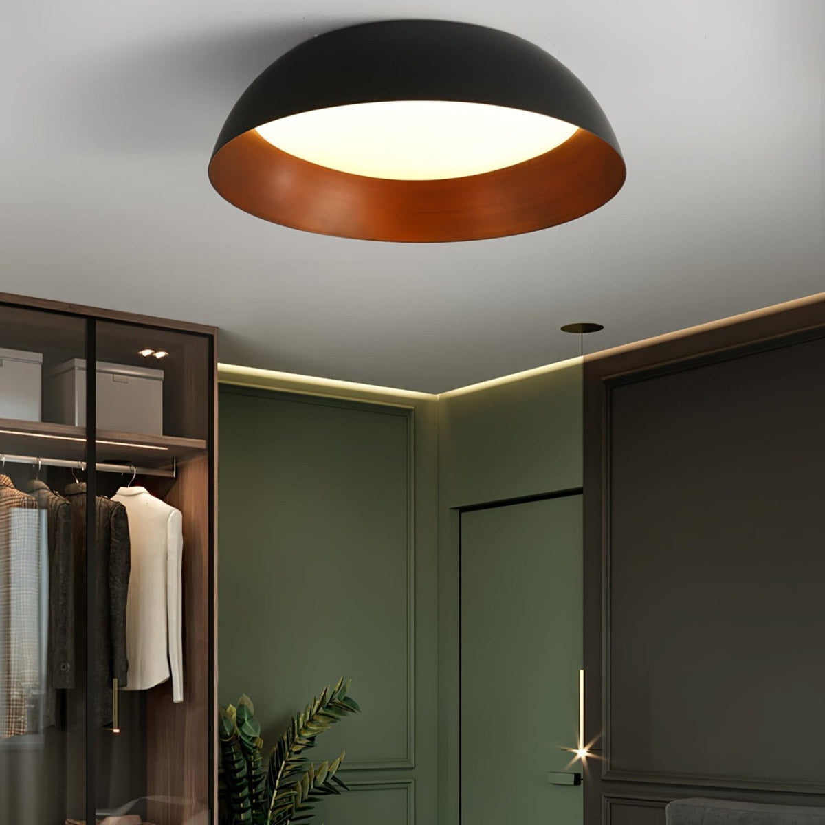 Cinoran Nordic Vintage Shadow Ceiling Lamp