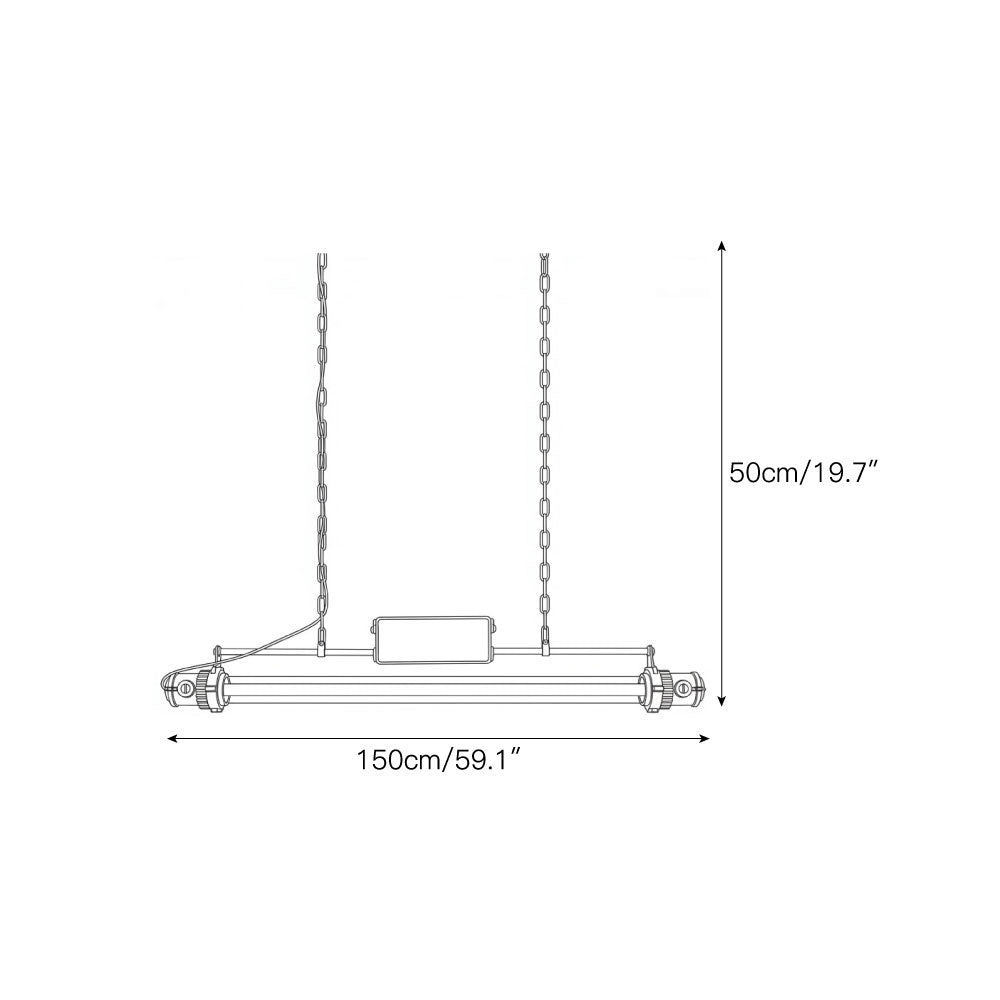Pemberstone Linear Pendant Lamp