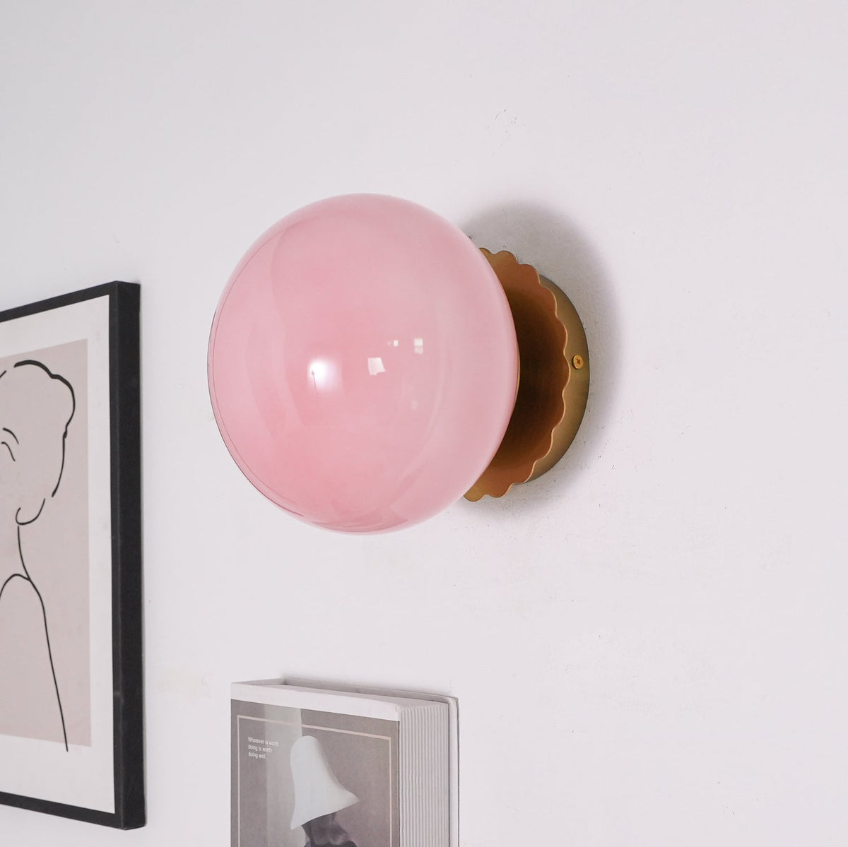 Stefan Modern Minimalist Glass Sconces Wall lamp