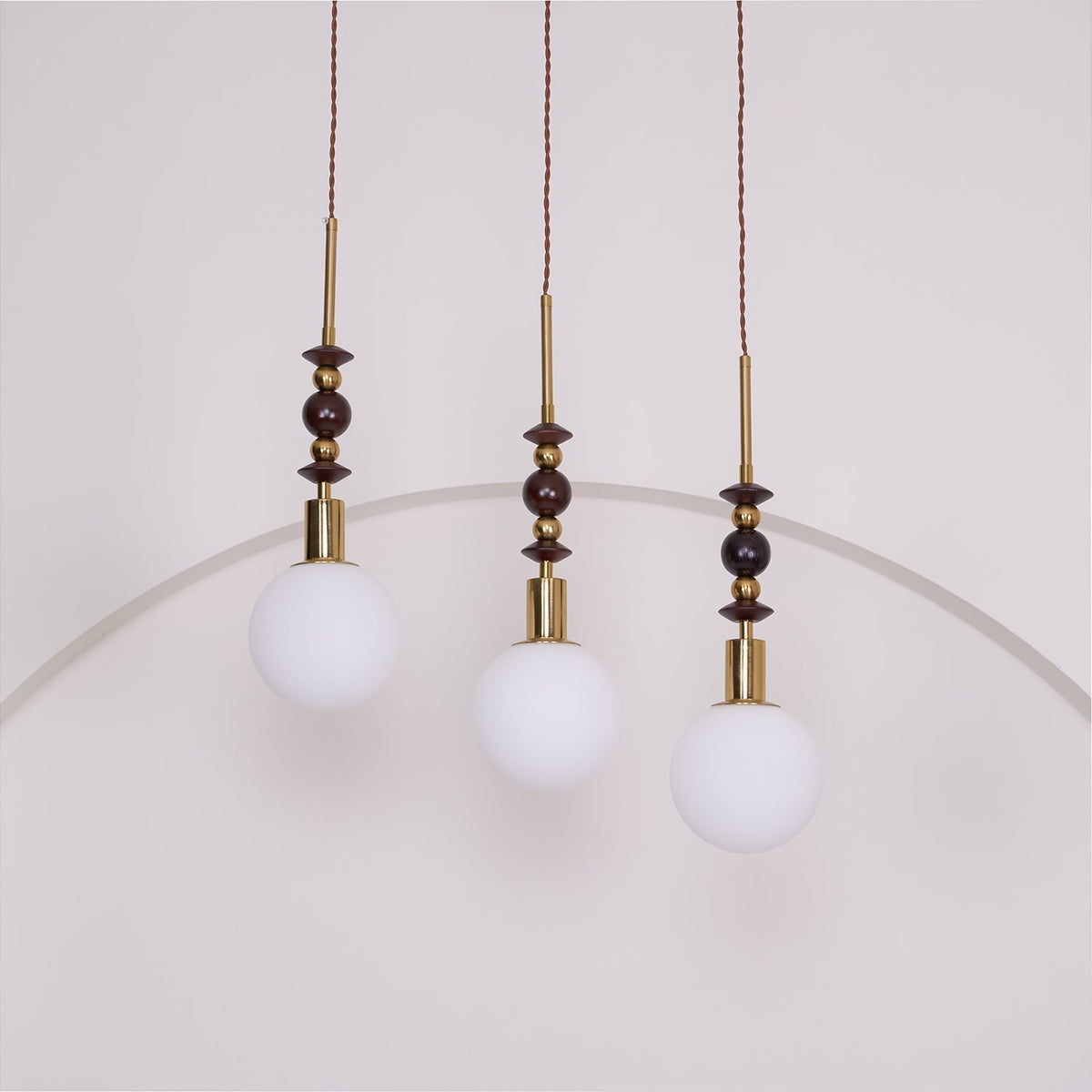Aldanelle Wood Pendant Light