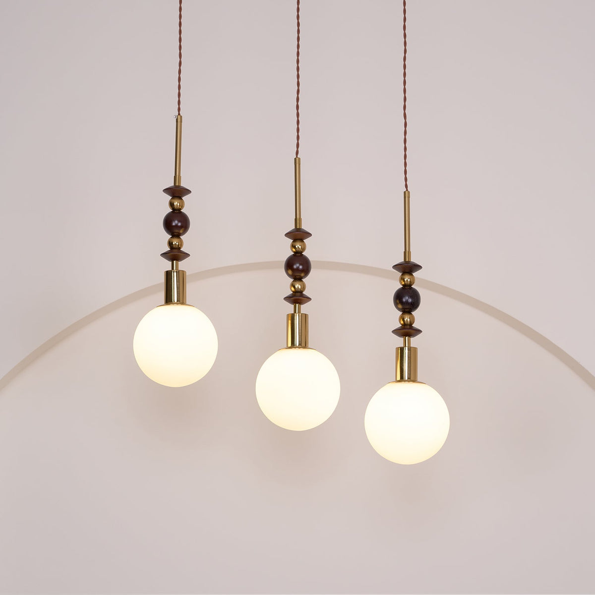Aldanelle Wood Pendant Light