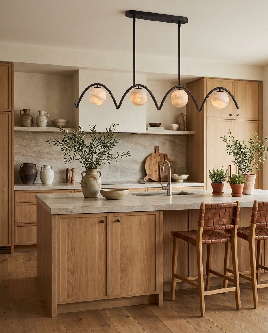 Everford Alabaster Chandelier
