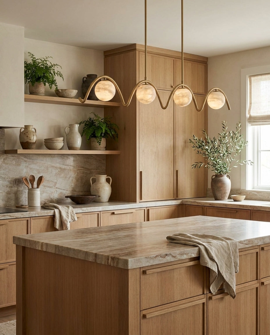 Everford Alabaster Chandelier
