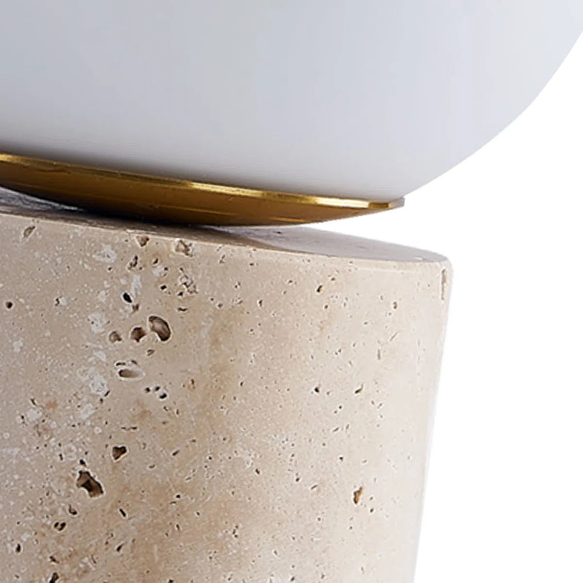 Norinise Stone Travertine Table Lamp