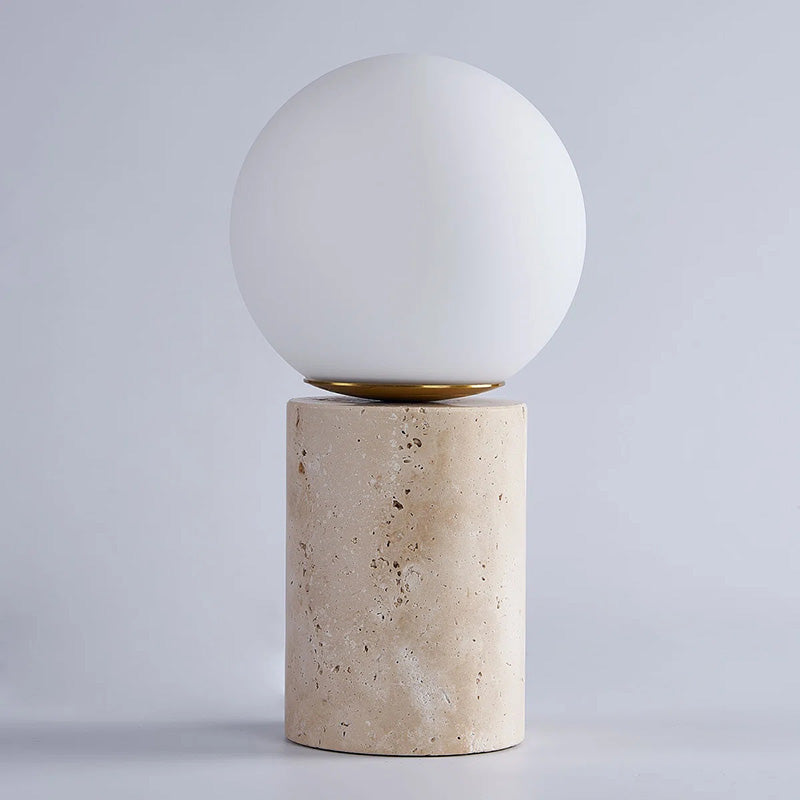 Norinise Stone Travertine Table Lamp