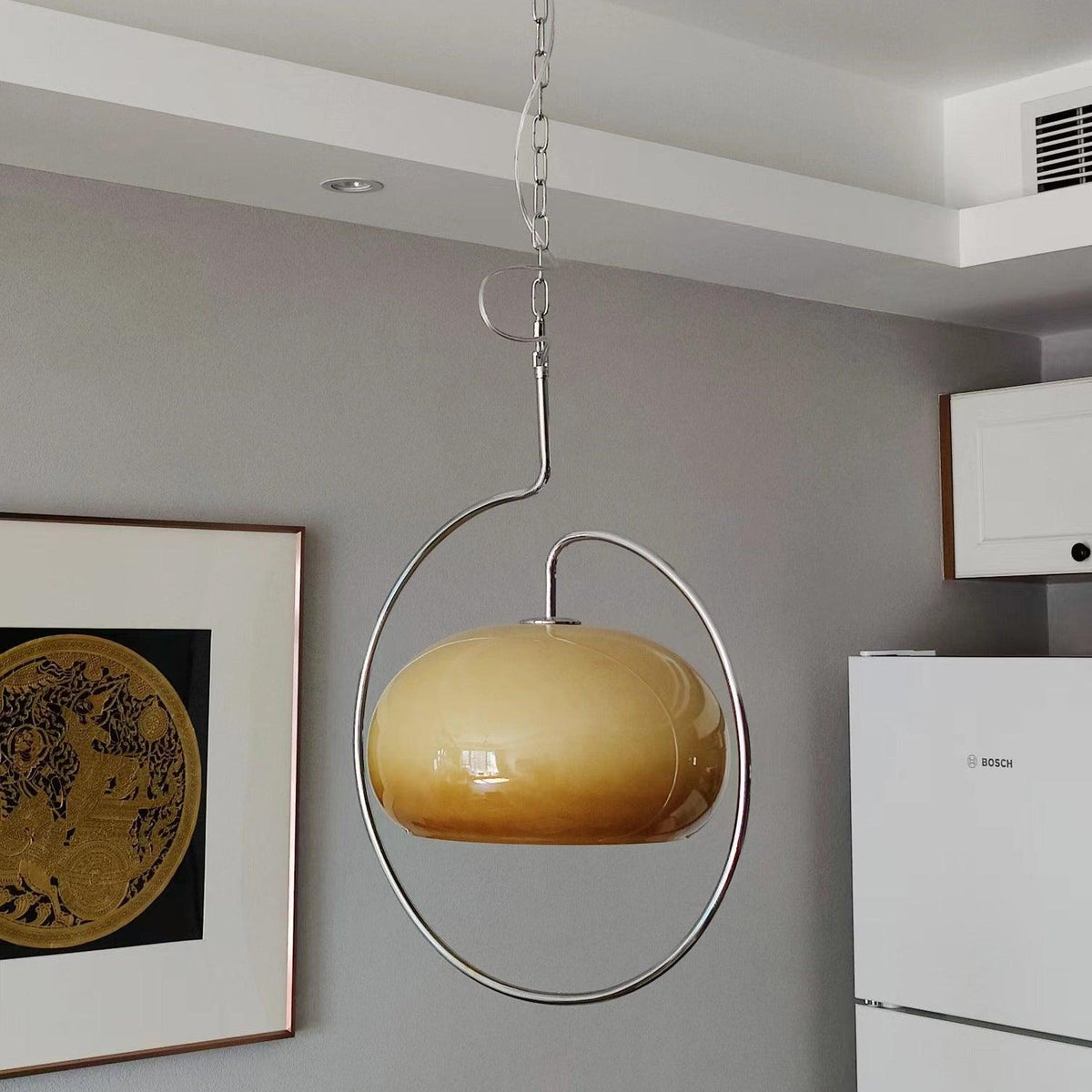 Xune Glass Retro Pendant Light