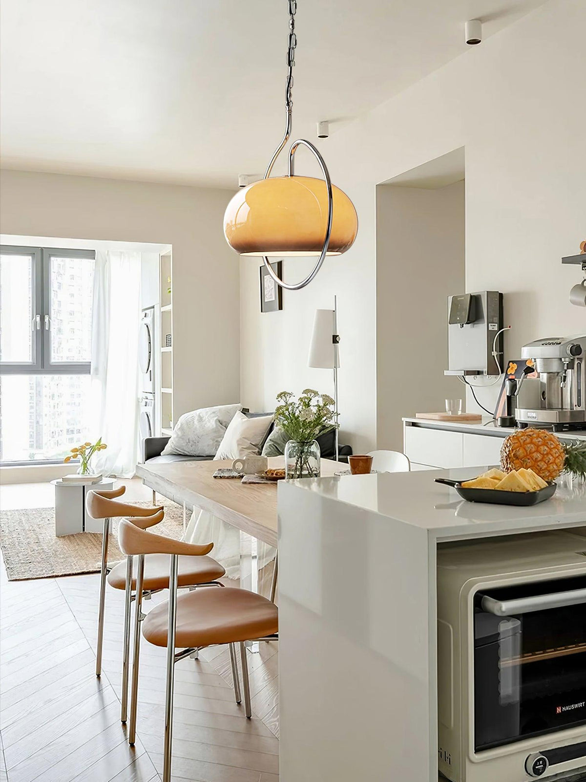 Xune Glass Retro Pendant Light