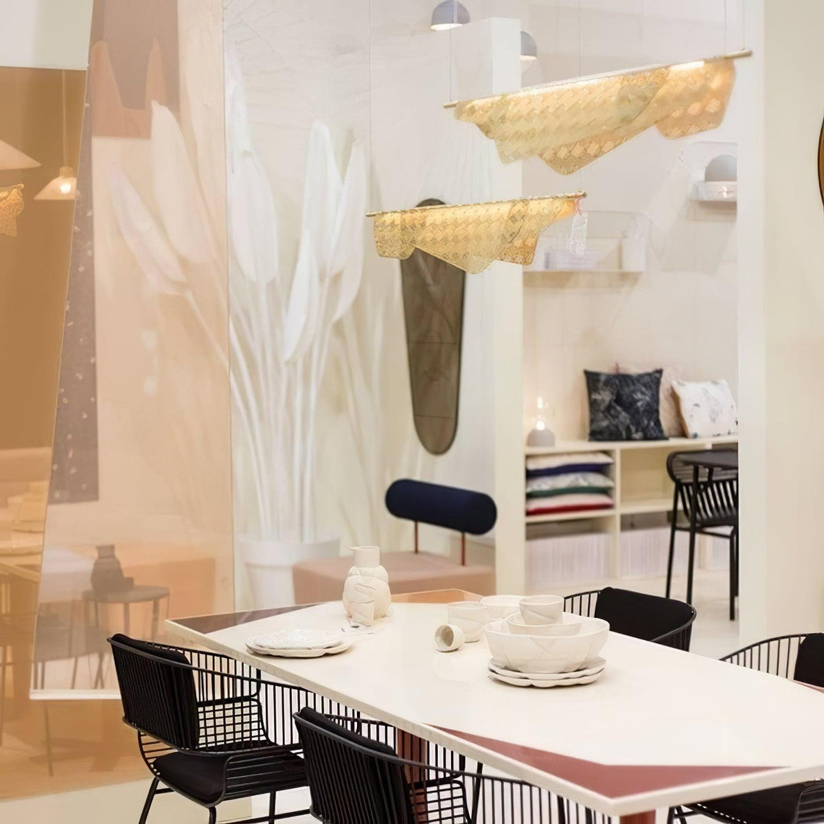 Aella Postmodern Luxury Art Pendant Light