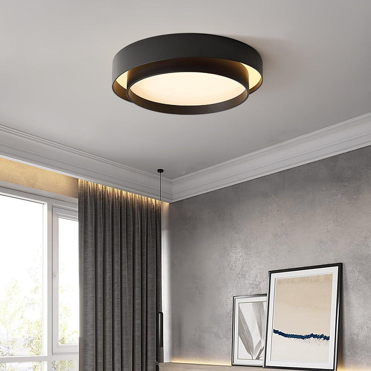Vaeiya Iron Flush Mount Ceiling Light