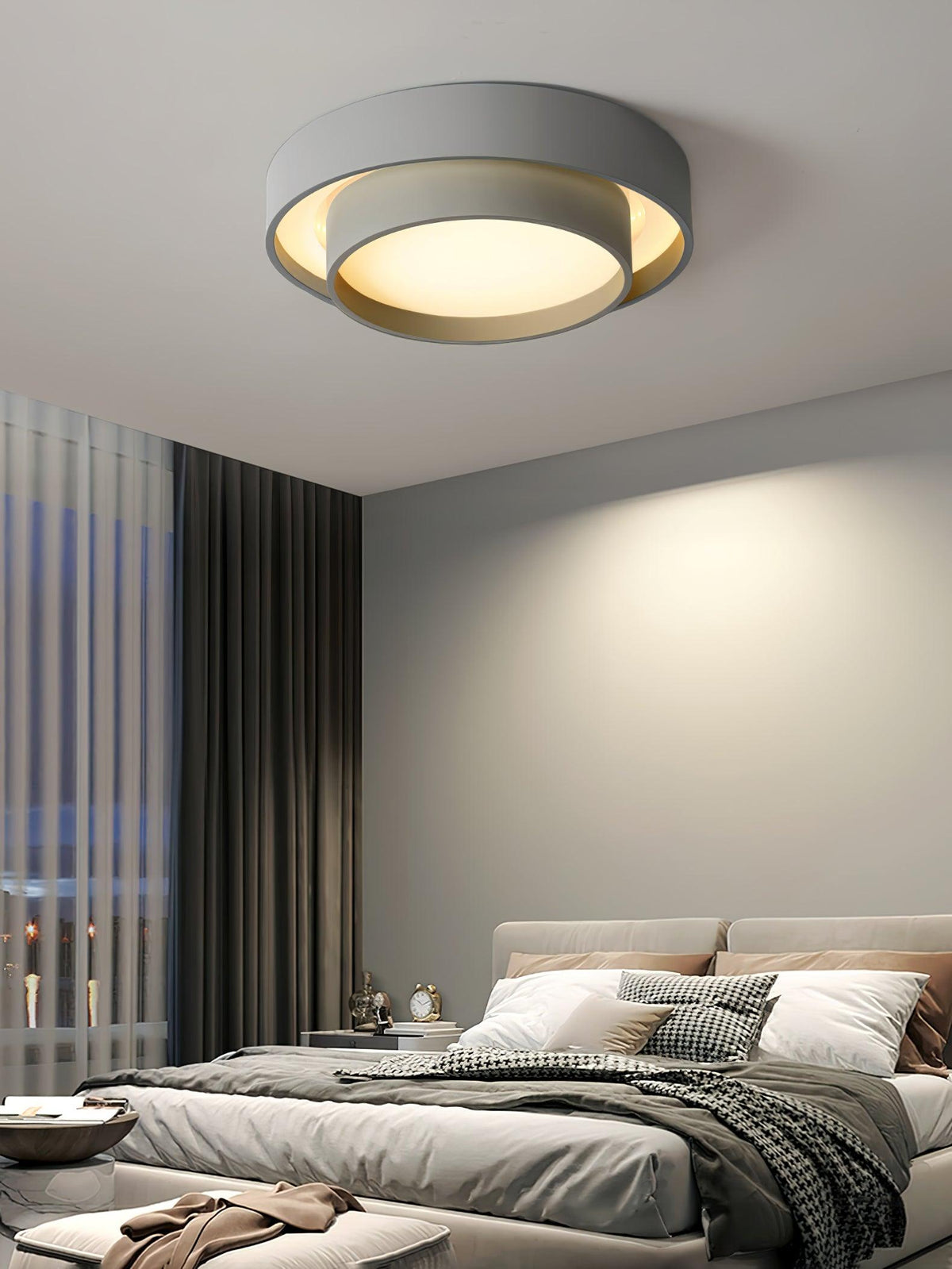 Vaeiya Iron Flush Mount Ceiling Light