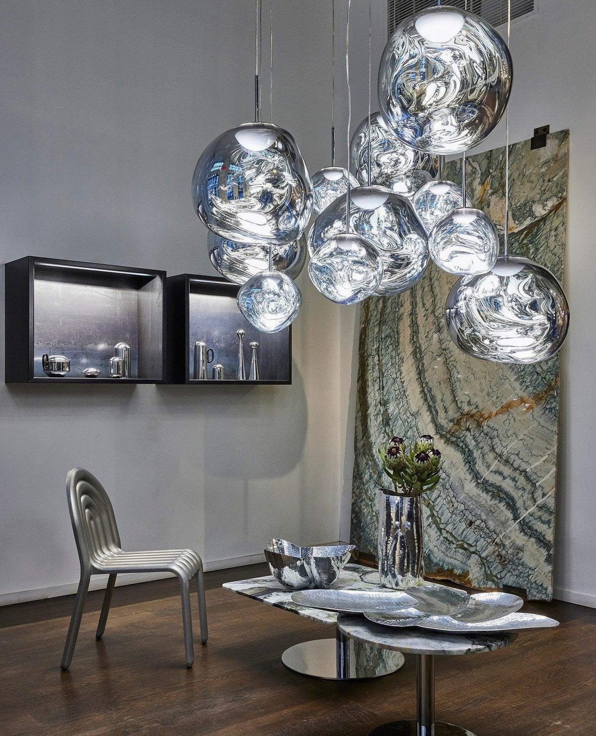 Daria Pendant Lamp Irregular Cluster Sculptural