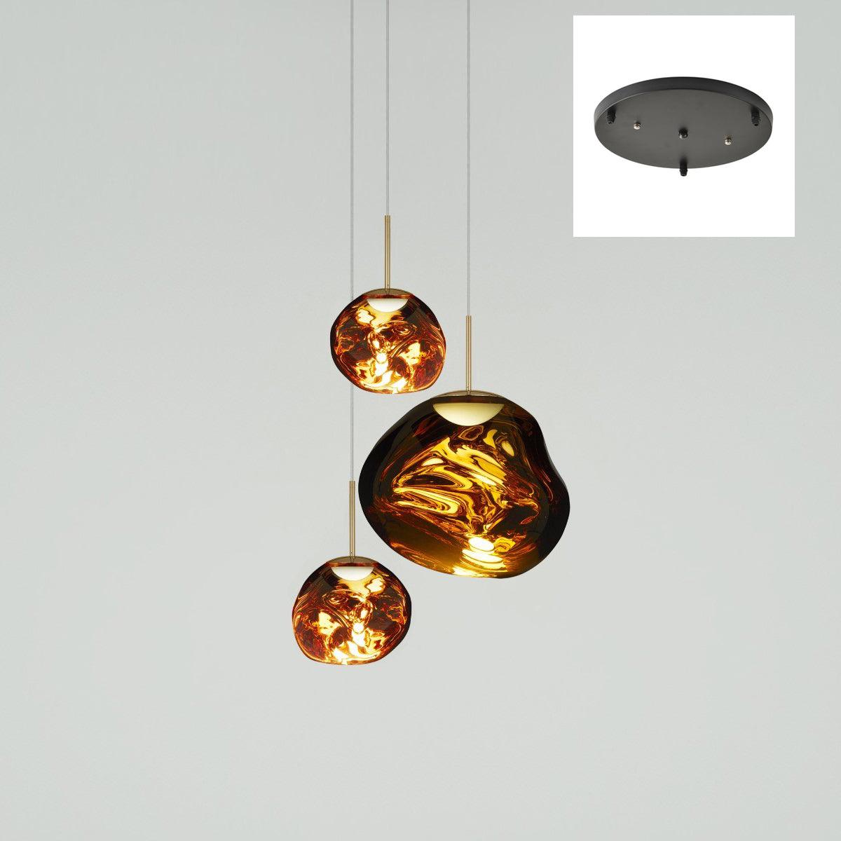 Daria Pendant Lamp Irregular Cluster Sculptural