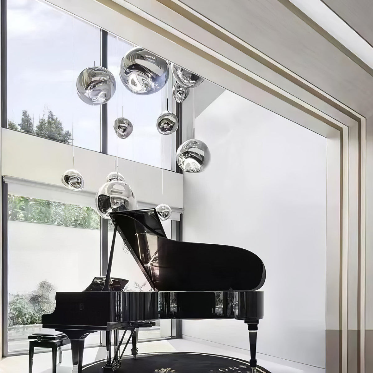 Daria Pendant Lamp Irregular Cluster Sculptural