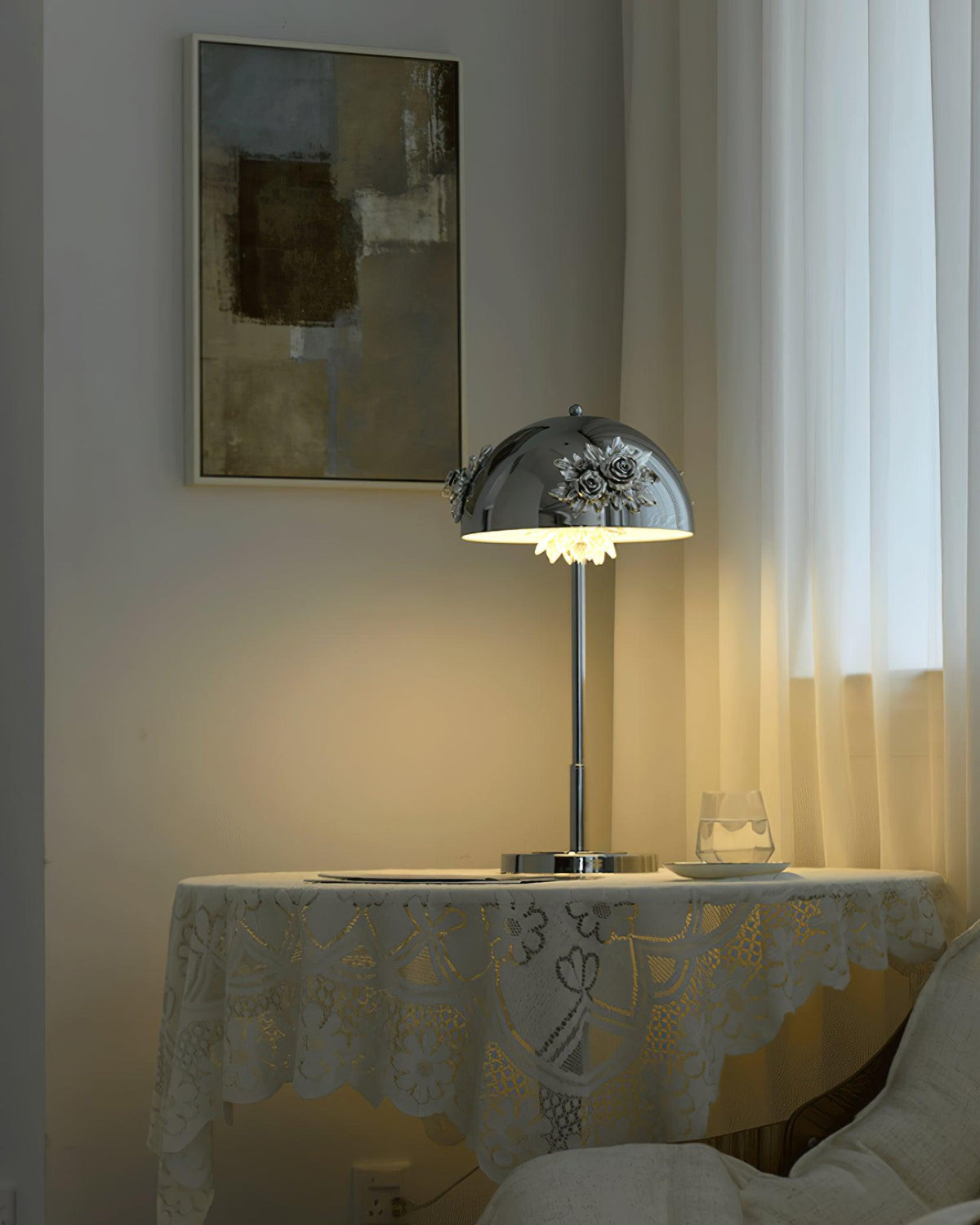 Uvaris Romantic Crystal Table Lamp