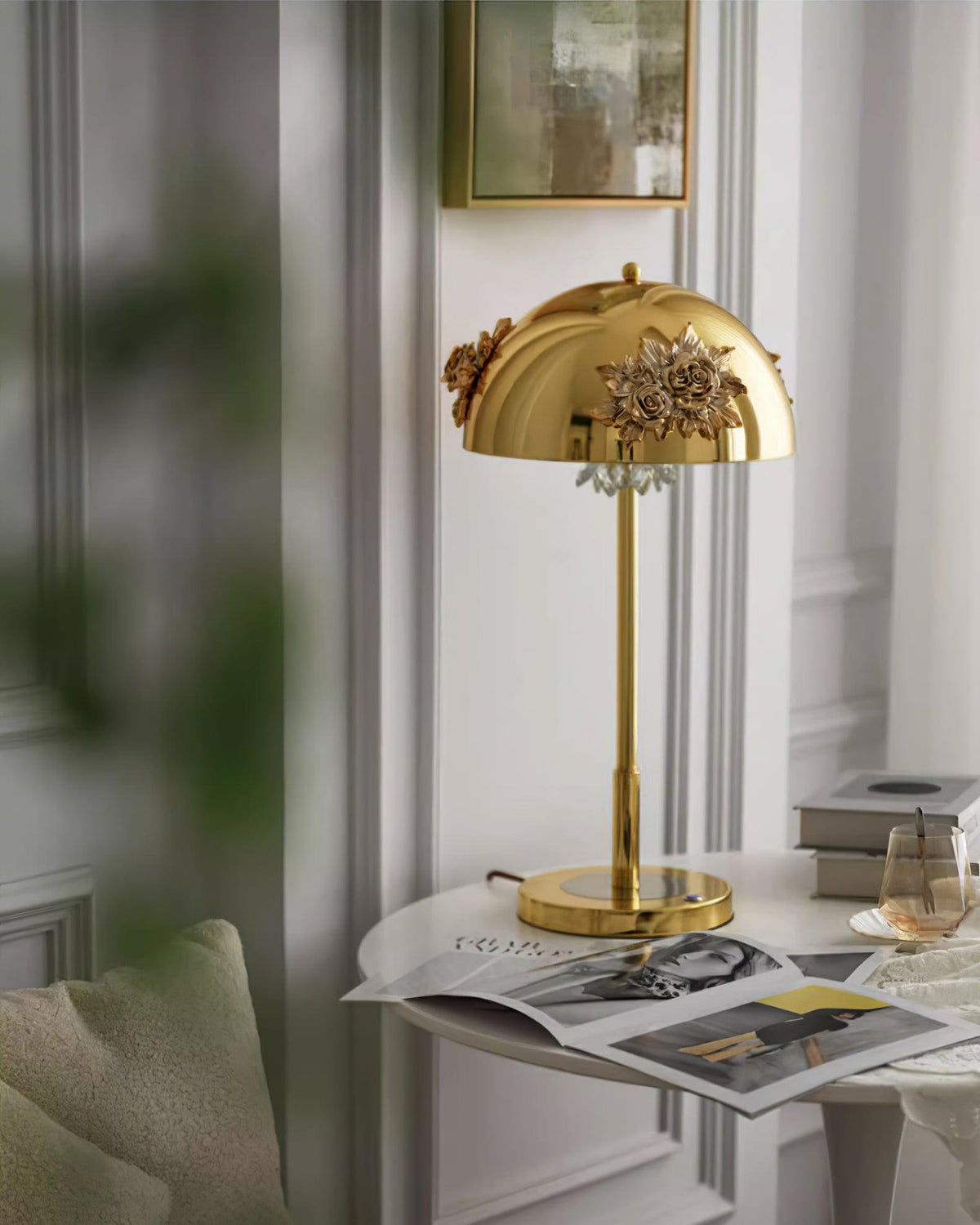 Uvaris Romantic Crystal Table Lamp