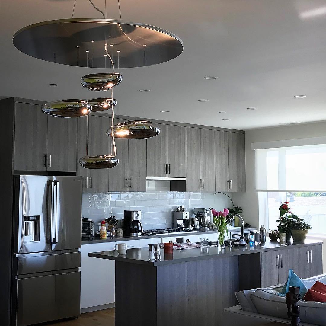 Orinanelle Chandelier Aluminum Sculptural