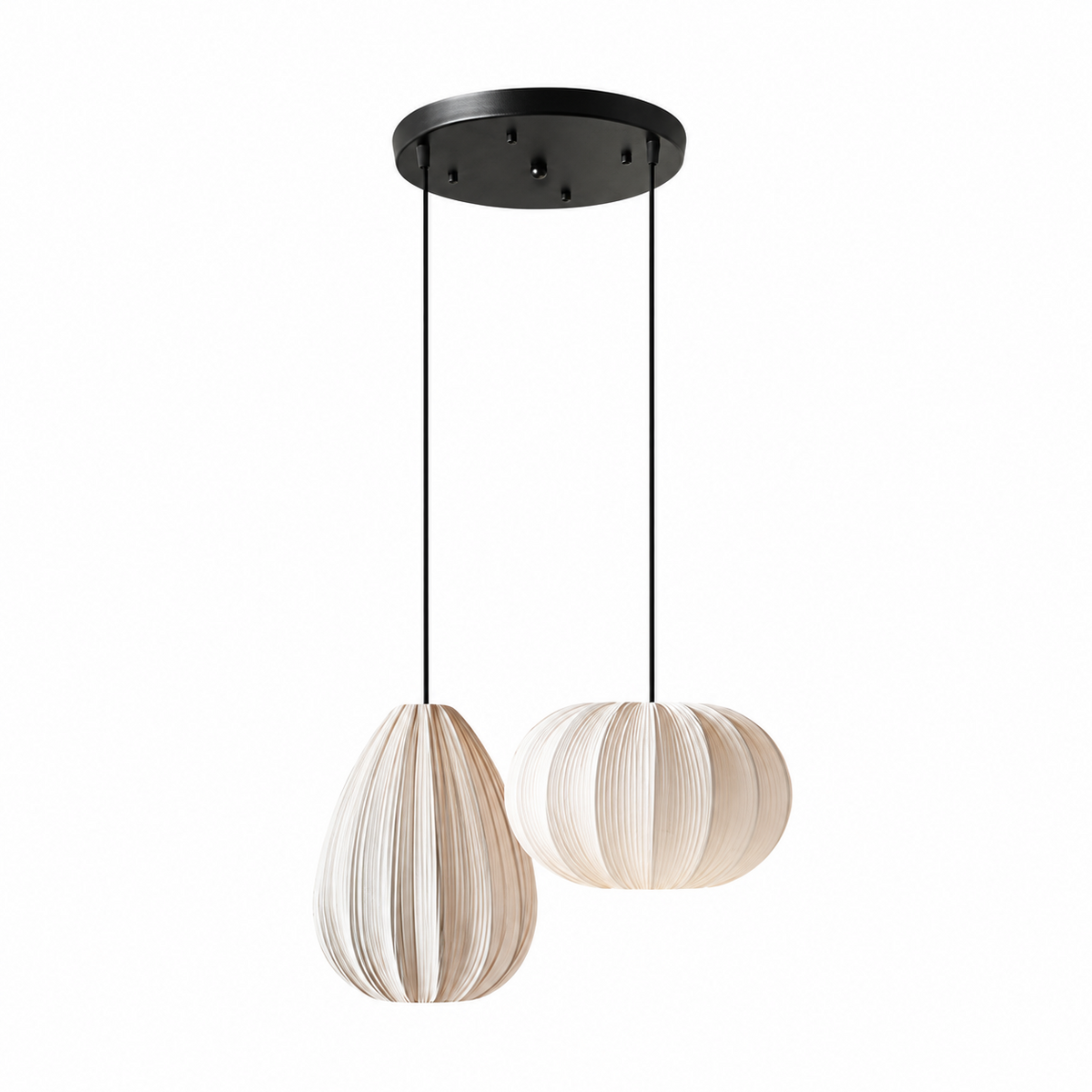 Casterwyn Pleated Fabric Pendant Lamp