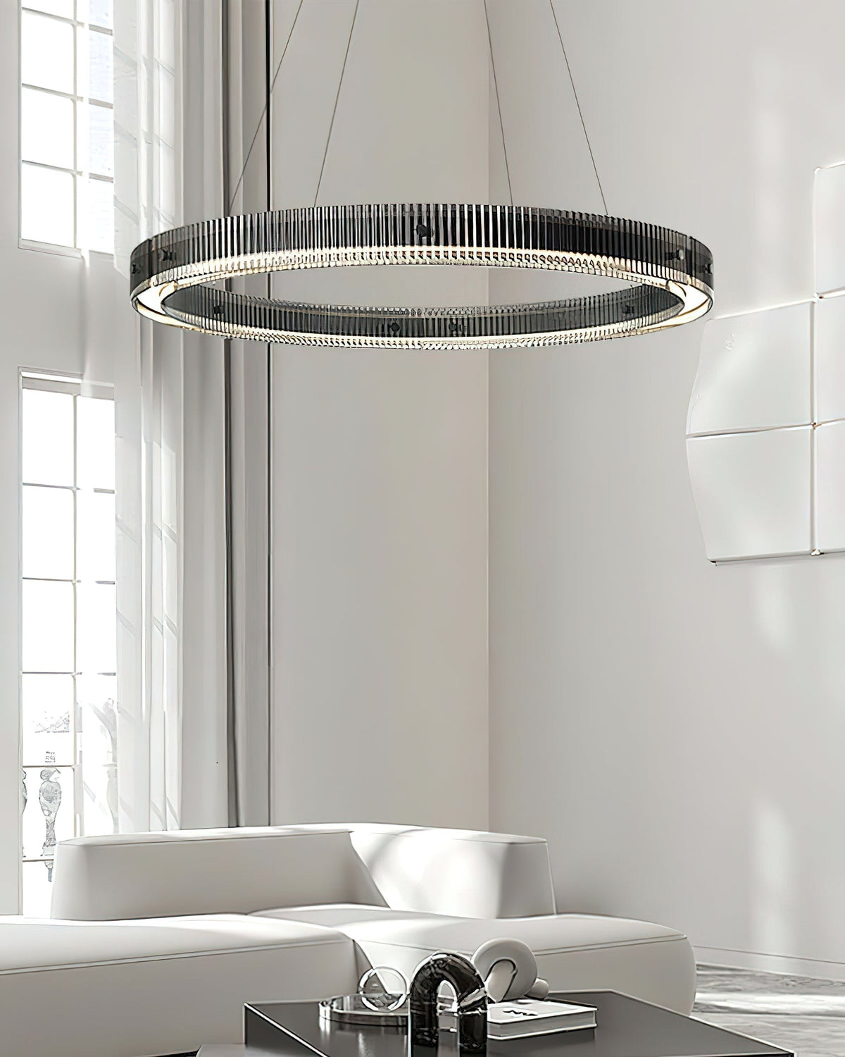 Veliviel Chandelier Ring Minimalist LED