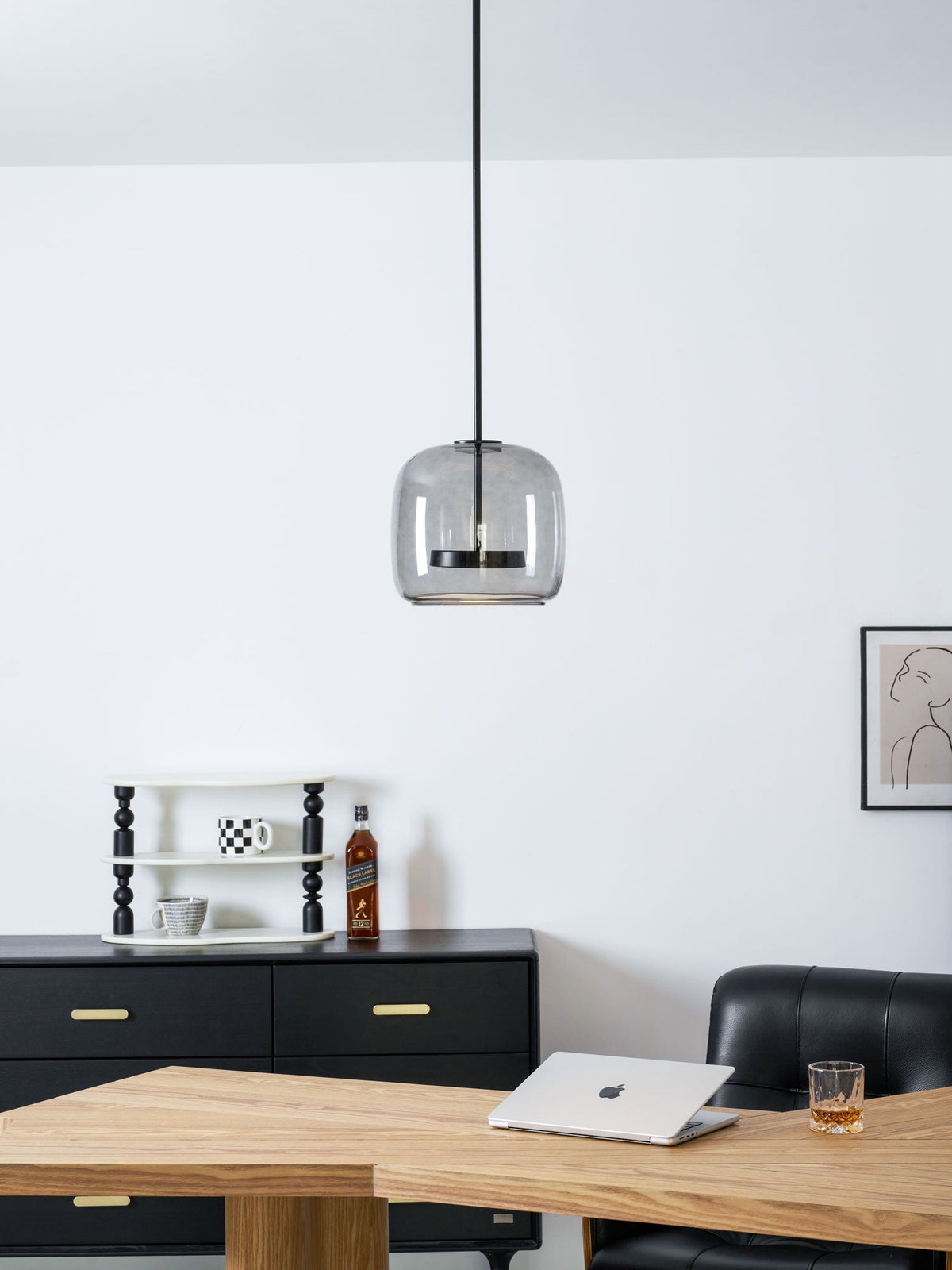 Daeli Sphere Glass Pendant Light